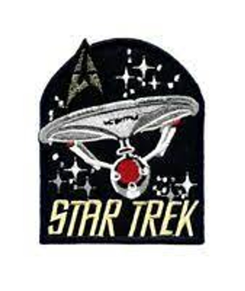 3.75" tall, Star Trek: Original series embroidered patch. Sew on or iron on. New.

Please note we will always combine shipping on like items.  Any additional patch or pin will ship for 50 cent per item.  Any additional payment will be reimbursed to your Paypal account.  Thank You.