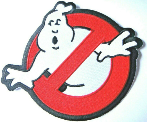 Measures 6. 1/4 inches wide, a new Ghostbusters logo embroidered jacket patch. Sew on or iron.

Please note we will always combine shipping on like items.  Any additional patch or pin will ship for 50 cent per item.  Any additional payment will be reimbursed to your Paypal account.  Thank You.