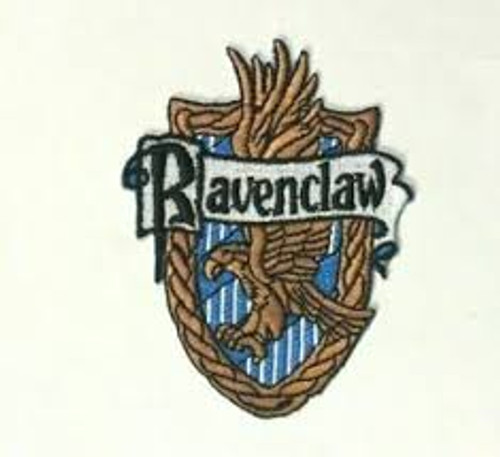 3 3/8 inches tall, Harry Potter "House of Ravenclaw"  embroidered patch.  Sew or iron on. New

Please note we will always combine shipping on like items.  Any additional patch or pin will ship for 50 cent per item.  Any additional payment will be reimbursed to your Paypal account.  Thank You.