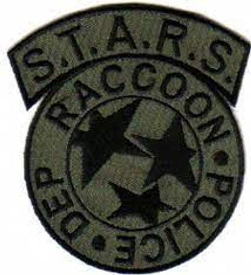 3. 3/4 inches tall, a new Resident Evil S.T.A.R.S Raccoon Police Olive Logo embroidered patch. Sew or iron on. New.

Please note we will always combine shipping on like items.  Any additional patch or pin will ship for 50 cent per item.  Any additional payment will be reimbursed to your Paypal account.  Thank You.