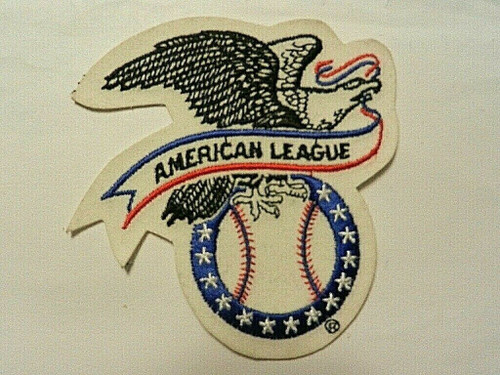 3.75 inches wide,  a new MLS American League Jersey embroidered patch.This patch is over 26 years old, from the early 1990's when we sold sportscards.  Sew or iron on. New. 


Please note we will always combine shipping on like items.  Any additional patch or pin will ship for 50 cent per item.  Any additional payment will be reimbursed to your Paypal account.  Thank You.