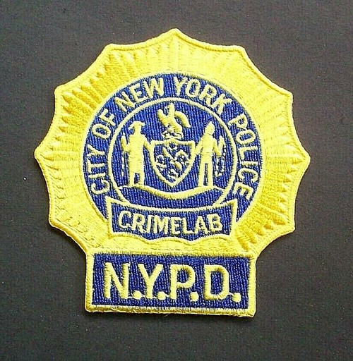 3" x 3", CSI:NY, N.Y.P.D. Crime Lab embroidered patch. Sew or iron on. New.

Please note we will always combine shipping on like items.  Any additional patch or pin will ship for 50 cent per item.  Any additional payment will be reimbursed to your Paypal account.  Thank You.