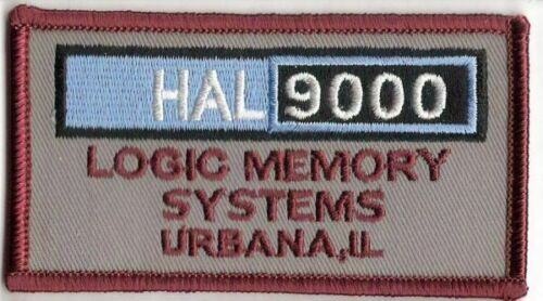 4 inches wide, a new 2001 A Space Odyssey "Hal 9000" Embroidered Patch. Sew on or iron. New.

Please note we will always combine shipping on like items.  Any additional patch or pin will ship for 50 cent per item.  Any additional payment will be reimbursed to your Paypal account.  Thank You.