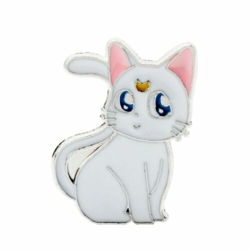 1.25 inch tall, a new Sailor Moon "Artemis" Enamel Metal Pin with clutch back.

Please note we will always combine shipping on like items.  Any additional patch or pin will ship for 50 cent per item.  Any additional payment will be reimbursed to your Paypal account.  Thank You.