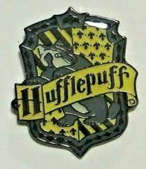 1 1/4" inches tall, Harry Potter Hufflepuff House logo enamel pin with clutch back. New.

Please note we will always combine shipping on like items.  Any additional patch or pin will ship for 50 cent per item.  Any additional payment will be reimbursed to your Paypal account.  Thank You.