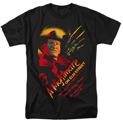 Nightmare on Elm Street Freddy Claws Adult Unisex Tshirt Size S-2X
100% Cotton High Quality Pre Shrunk Machine Washable T Shirt
