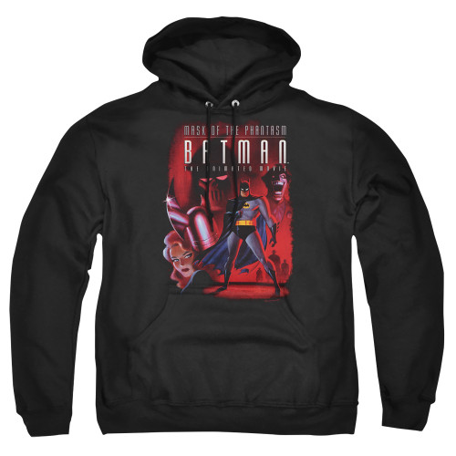 DC Comics Batman Phantasm Cover Pullover Hoodie Size S-2X
75% Cotton/ 25% Polyester High Quality Pre Shrunk Machine Washable Hoodie.

Pull-Over Hoodie, Available Sm to 2X