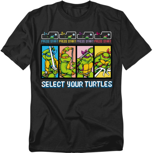 Teenage Mutant Ninja Turtles -  Select Your Turtles Adult Men's  Tshirt Size S-3X
100% Cotton High Quality Pre Shrunk Machine Washable T Shirt