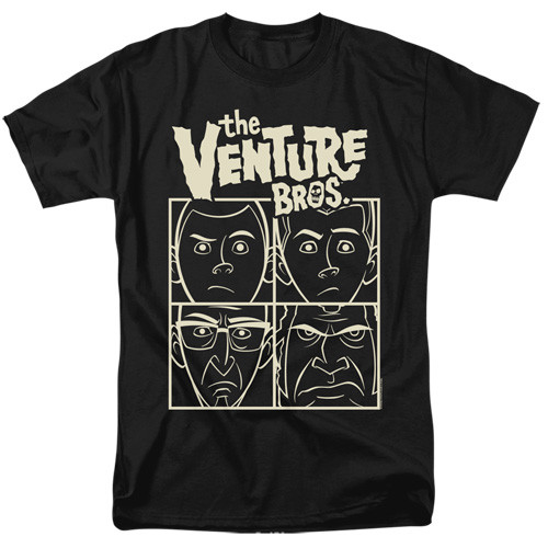 The Venture Bros-Venture Adult/Unisex Tshirt Size S-3X
100% Cotton High Quality Pre Shrunk Machine Washable T Shirt