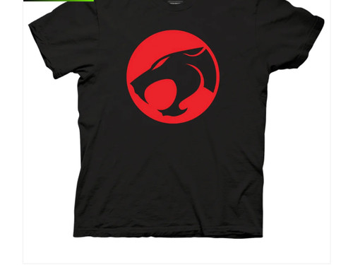 ThunderCats One Color Logo Adult Unisex Tshirt Size S-3X
100% Cotton High Quality Pre Shrunk Machine Washable T Shirt