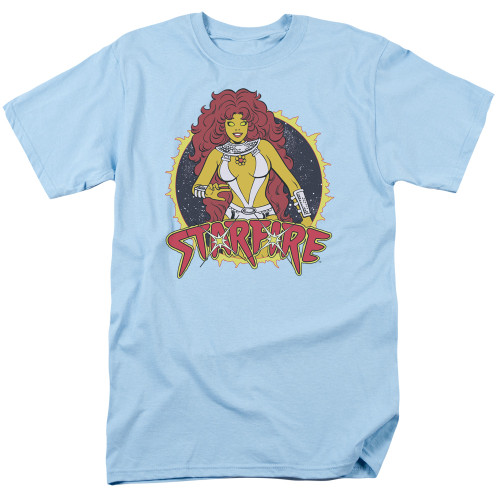 Starfire
100% Cotton High Quality Pre Shrunk Machine Washable T Shirt