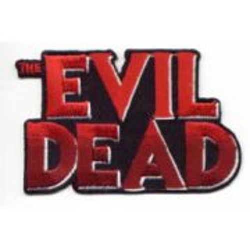 This 3 1/2″ wide mint, embroidered patch features the logo of the hit movie “The Evil Dead.”