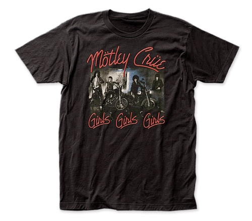 Motley Crue, "Girls, Girls, Girls" Mens Unisex T-Shirt -Available Sm to 2x
100% cotton high quality pre shrunk machine washable t-shirt