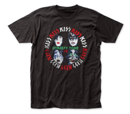 KISS "Dynasty" 1979 Tour Double Sided Mens Unisex T-Shirt -Available in Sm to 2x
100% cotton high quality pre shrunk machine washable t-shirt