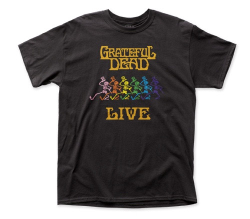 GRATEFUL DEAD "LIVE" Mens Unisex T-Shirt - Available in Sm to 2x
100% cotton high quality pre shrunk machine washable t-shirt
