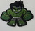 3 1/2 inches wide, a new The Incredible Hulk "Chibi" embroidered patch. Sew on or iron on. New.

Please note we will always combine shipping on like items.  Any additional patch or pin will ship for 50 cent per item.  Any additional payment will be reimbursed to your Paypal account.  Thank You