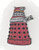 4 inches wide, a new Doctor Who British TV Series Red Dalek Die-Cut   Embroidered patch. Sew on or iron on. New.

Please note we will always combine shipping on like items.  Any additional patch or pin will ship for 50 cent per item.  Any additional payment will be reimbursed to your Paypal account.  Thank You.