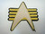 2 inches square,  a new Star Trek: The Next Generation "Future Imperfect" Logo embroidered patch. Sew on or iron on. New.

Please note we will always combine shipping on like items.  Any additional patch or pin will ship for 50 cent per item.  Any additional payment will be reimbursed to your Paypal account.  Thank You.