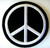 3 inches wide, a new Peace Symbol "Black & White" embroidered patch. Sew on or iron on. New. 

Please note we will always combine shipping on like items.  Any additional patch or pin will ship for 50 cent per item.  Any additional payment will be reimbursed to your Paypal account.  Thank You.