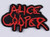 Measures 3.25 inches wide, a new Alice Cooper Band Logo embroidered patch.  Sew on or Iron.  

Please note we will always combine shipping on like items.  Any additional patch or pin will ship for 50 cent per item.  Any additional payment will be reimbursed to your Paypal account.  Thank You.