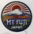 2 3/4 inches diameter, a new Mt. Fugi, Japan "3776M or 12368 ft Tall" Embroidered Jacket Patch -new  Sew on or Iron on. 
 
Please note we will always combine shipping on like items.  Any additional patch or pin will ship for 50 cent per item.  Any additional payment will be reimbursed to your Paypal account.  Thank You.