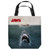 Please note, the tote bags are a special order, and there is a 10-15 business day turnaround from order to shipment.  

16 inches by 16 inches, a new JAWS "Poster" Tote Bag.  This highly collectible bag is made of a spun polyester, and has the look and feel of a "Light Weight Cotton Canvas Bag".  Includes 2 black handles and is printed on both sides with same image shown.  

Please note we will always combine shipping on like items.  Any additional patch or pin will ship for 50 cent per item.  Any additional payment will be reimbursed to your Paypal account.  Thank You.