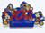 2 inches tall, Disney 100 Years of Magic "FAB 4" (Mickey, Minnie, Donald Duck and Goofy) enamel pin with clutch back. New.

Please note we will always combine shipping on like items.  Any additional patch or pin will ship for 50 cent per item.  Any additional payment will be reimbursed to your Paypal account.  Thank You.