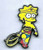 1.25 inch tall, a new Simpsons TV series Lisa Simpson "Wonder Woman" Enamel Metal Pin with clutch back.

Part of larger series, the others are available under separate listing.  

Please note we will always combine shipping on like items.  Any additional patch or pin will ship for 50 cent per item.  Any additional payment will be reimbursed to your Paypal account.  Thank You.