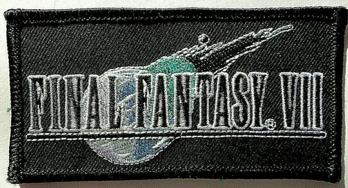 FF7 FINAL FANTASY VII 刺繍ワッペン Final Fantasy VII Logo (Japanese Video Game) Embroidered Patch