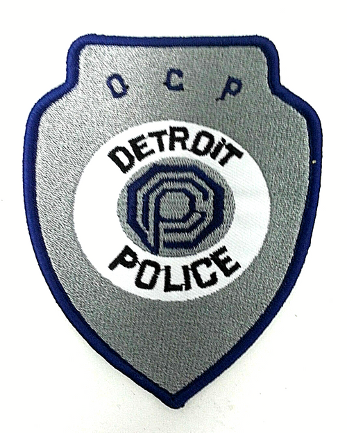 Robocop Ocp Detroit Police Shoulder Embroidered Patch New