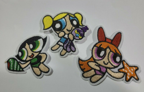 The Powerpuff Girls Patch and Pin Set 