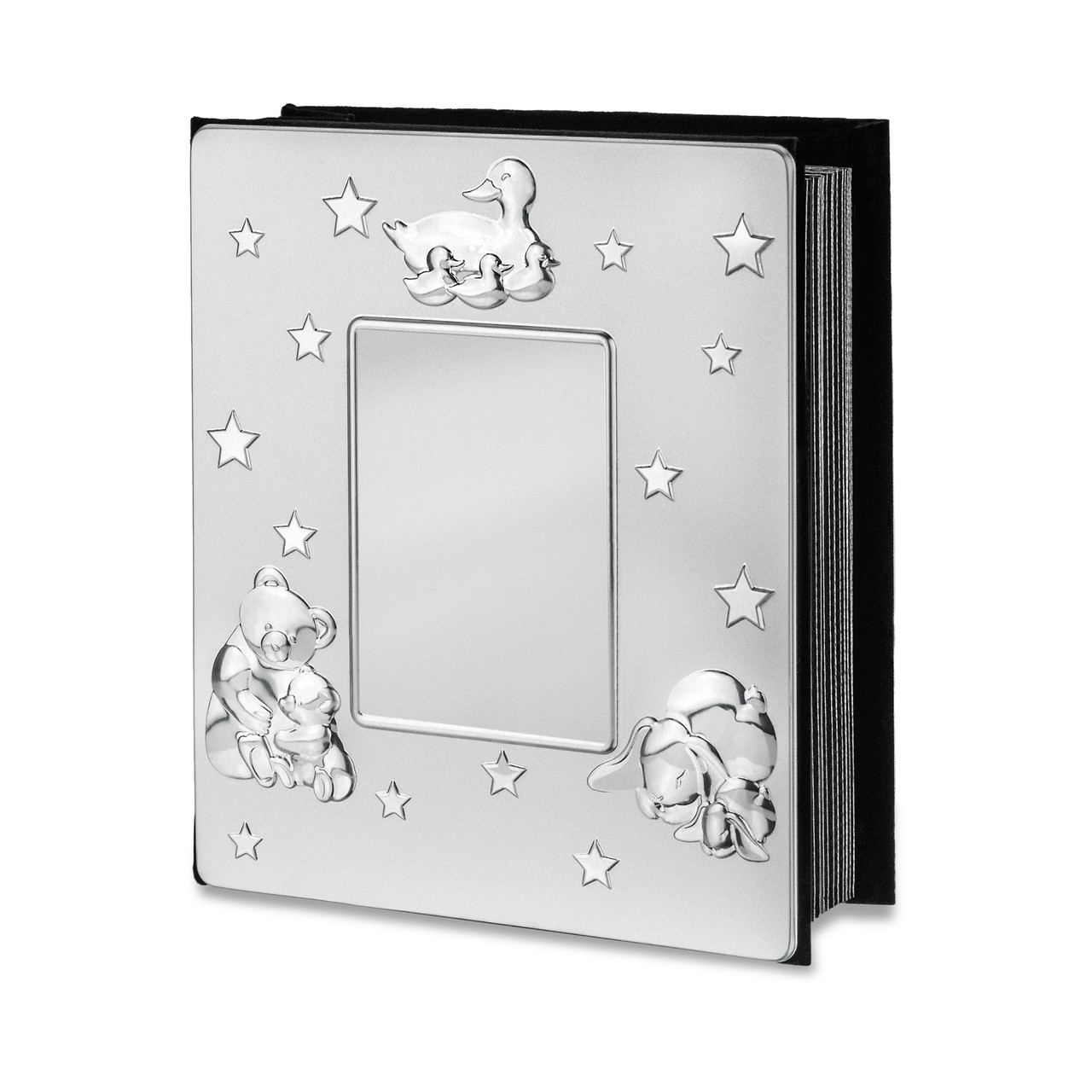 Personalized Engraved Steel Baby Photo Album - Keepsake Memory