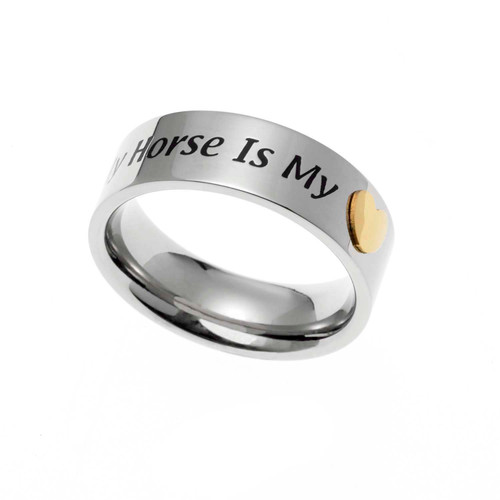 My Horse is My Heart Ring