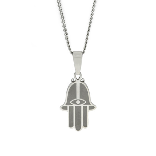 Hamsa hand good luck necklace