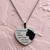 Cat Connection Heart Pendant Necklace Pendants 25 Joyful Sentiments