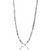 Paper Clip Chain Link Necklace - Stainless Steel 18"
