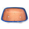 12" Rounded Rectangle Pot - Blue