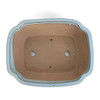 13" Rectangle Bonsai Pot - Light Blue