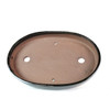 12" Oval Tray Pot - Black