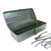 TOYO Japanese Steel Tool Box - Medium, Green