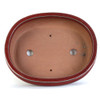 12" Oval Pot - Red