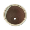 6.5" Round Cascade Bonsai Pot - Beige