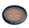 10" Wide Rim Oval Pot - Teal