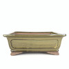 8" Traditional Rectangle Bonsai Pot - Tan