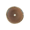 4" Round Shohin Bowl Bonsai Pot - Semi-Glazed