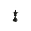 Bonkei Miniature Figurine - Black Painted Garden Lantern