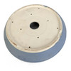 9.5" Round Blue Matte Glazed Bonsai Pot by Shane Cargilo