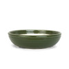 7" Green Glazed Round Bonsai Pot by Shane Cargilo