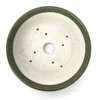 7" Green Glazed Round Bonsai Pot by Shane Cargilo
