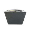 5.5" Self-Watering Planter - Black Square
